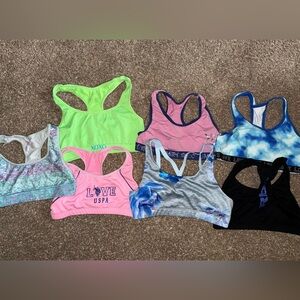 Lot of Girls First Sports Bras Various Brands.